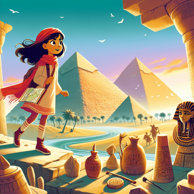 Amira and the Secrets of the Pharaohs